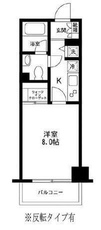 レジディア荻窪 0111 間取り図