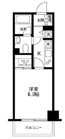 レジディア荻窪 0415 間取り図