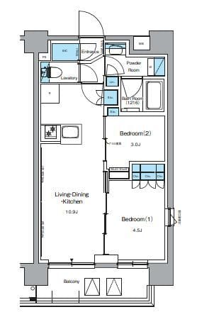 ルフォンプログレ押上EAST 0301