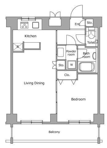 レジディア上落合 0406