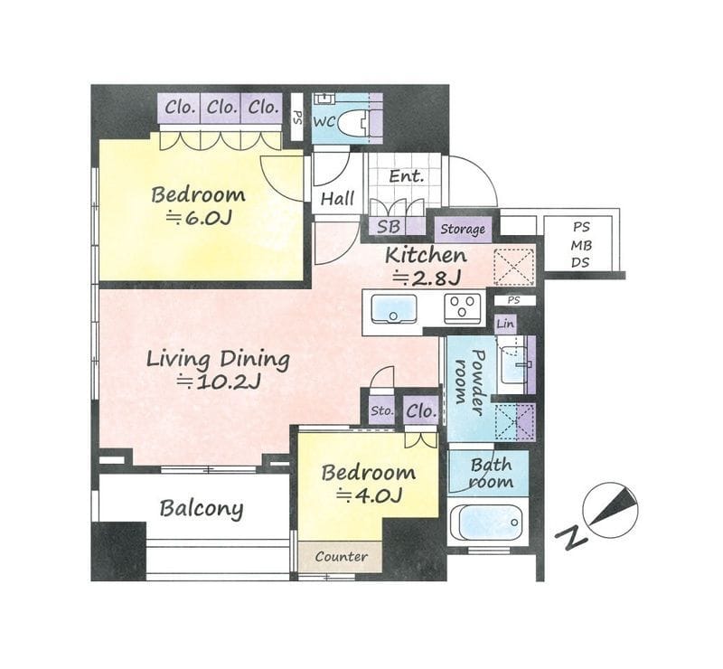 クレヴィア中目黒 201