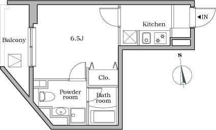 レジディア蒲田Ⅱ 0305