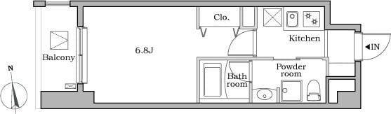 レジディア蒲田Ⅱ 1002