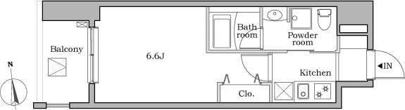 レジディア蒲田Ⅱ 1103