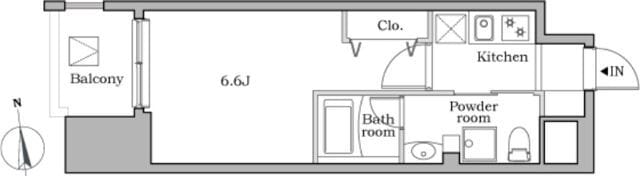 レジディア蒲田Ⅱ 1104