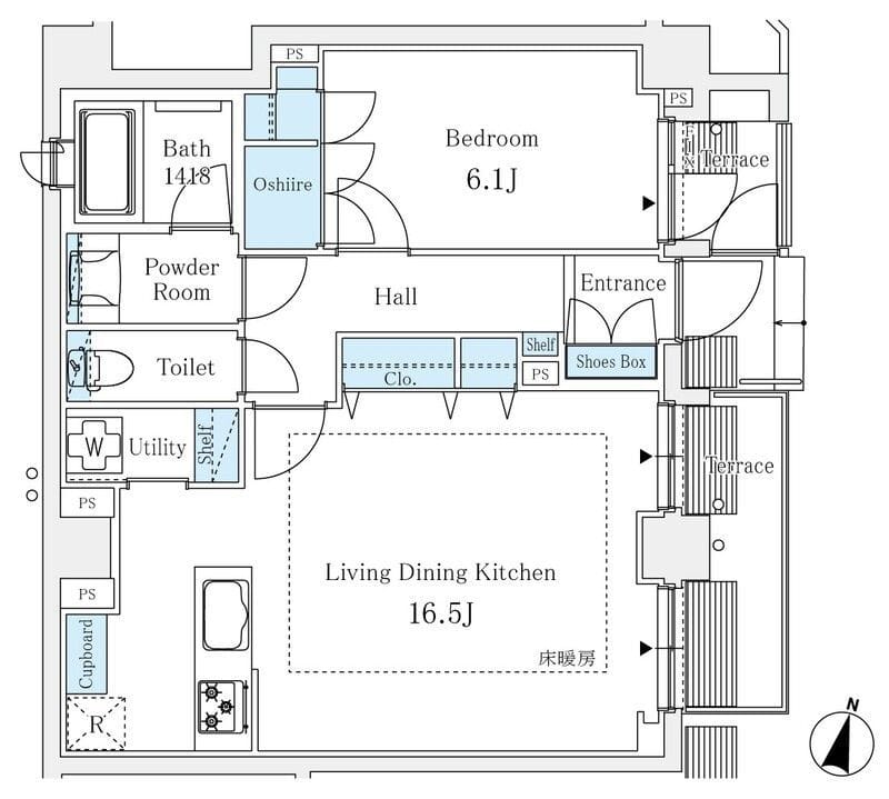 マノワール西麻布 101