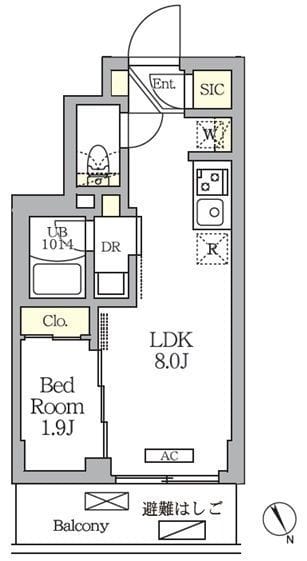 ハーモニーレジデンス馬込 206