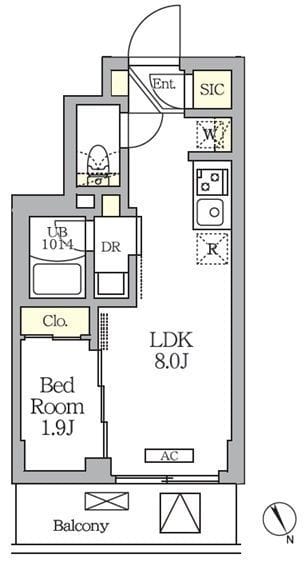 ハーモニーレジデンス馬込 406