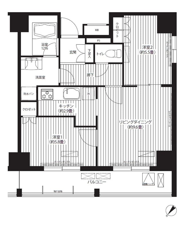コスモグラン勝どき 302
