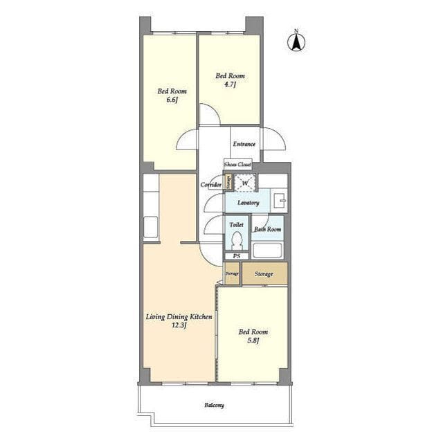 コンフォリア竹ノ塚イースト 0102