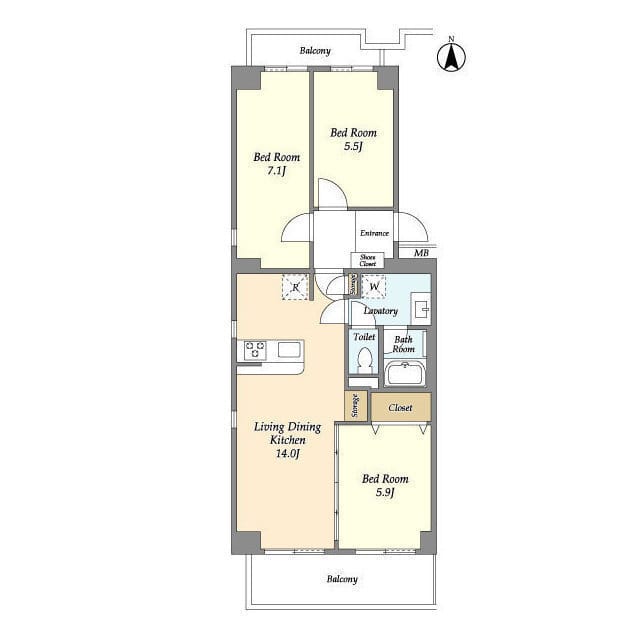 コンフォリア竹ノ塚イースト 0908