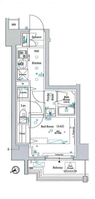 AXASレジデンス目黒東 701