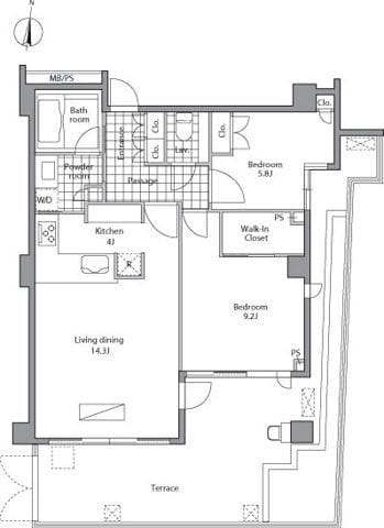 レジディア御殿山 0104