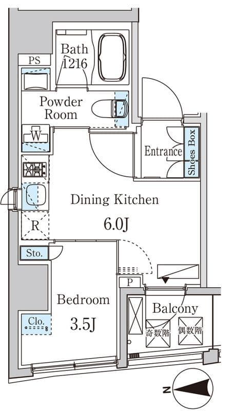 ザ・ライオンズフォーシア八丁堀 301