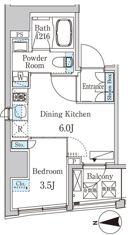 ザ・ライオンズフォーシア八丁堀 301