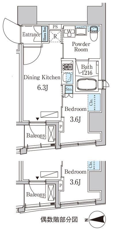 ザ・ライオンズフォーシア八丁堀 802