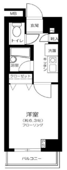 メゾンエクレーレ新宿西戸山 610