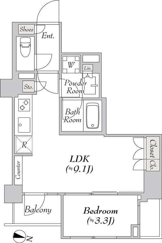ルミーク千歳船橋 103