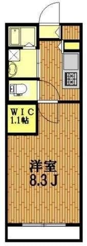 リバード北加瀬 101 間取り図