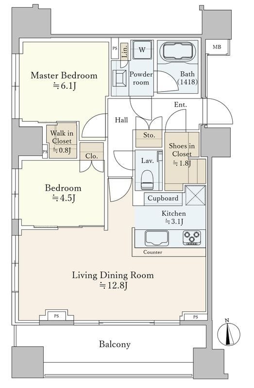 パークリュクス恵比寿 405