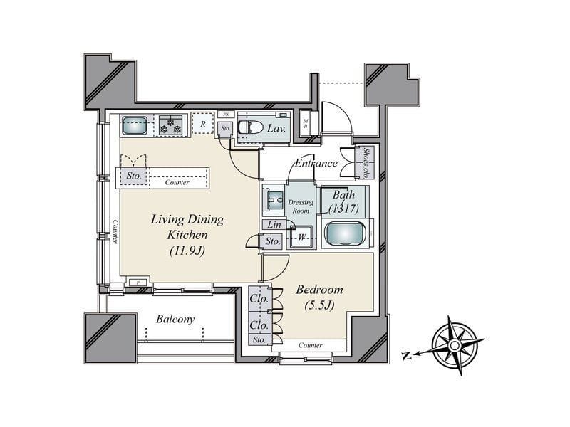パークリュクス恵比寿 601