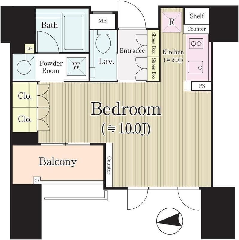 パークリュクス恵比寿 602