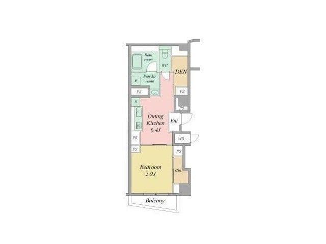 ハイグレード椿 101 間取り図