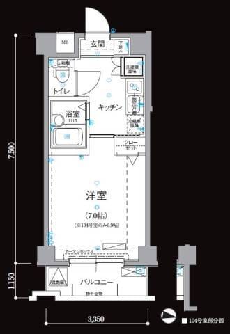 リヴシティ新宿弐番館 405