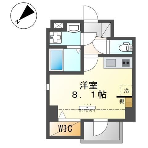 ポルト洗足池 602 間取り図