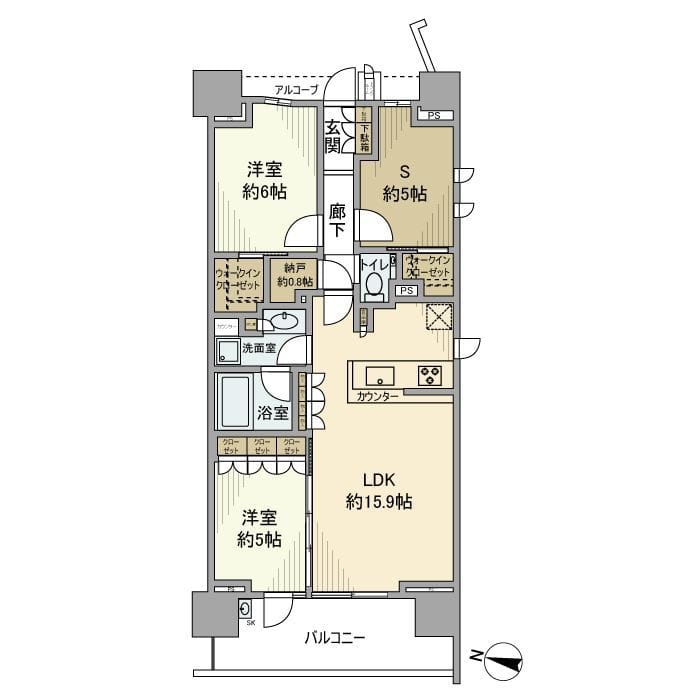 スカイティアラ ウエストの写真