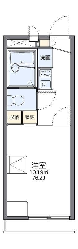 レオパレス小茂根 102 間取り図