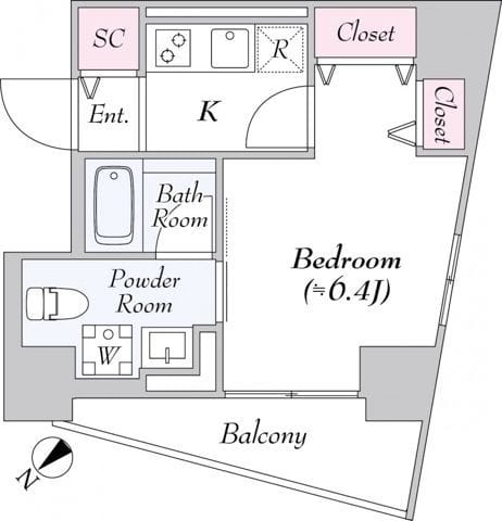 ロイジェント世田谷野沢 401