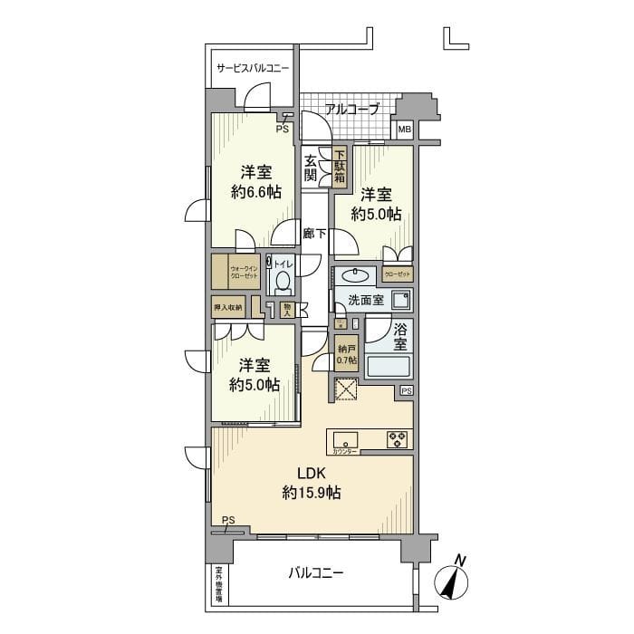プラウド宮前平トレサージュの写真