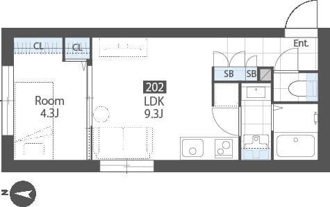 サクシードレジデンス亀戸 202