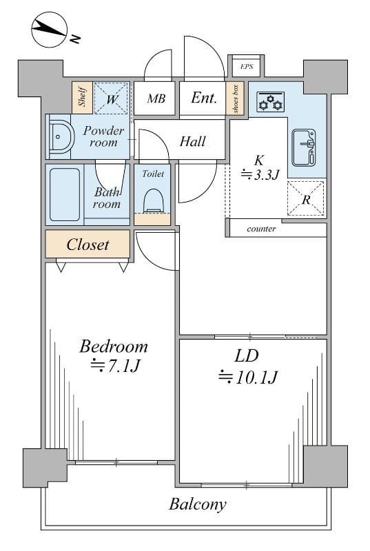 パレステュディオ日本橋浜町駅前の写真