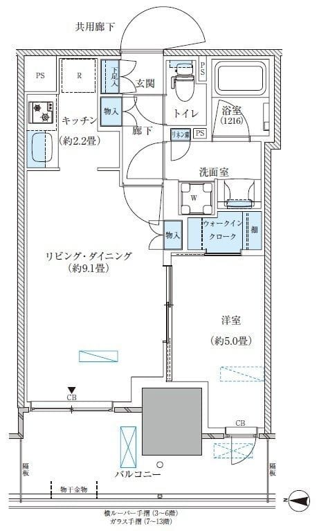 パークアクシス西大島コンフォートスクエア 935 間取り図