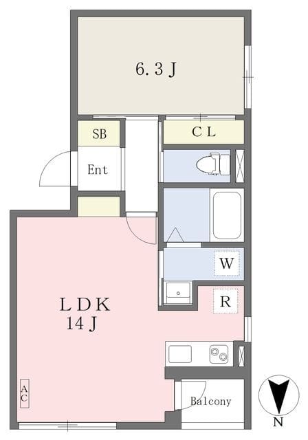 La casa speciale 308 間取り図