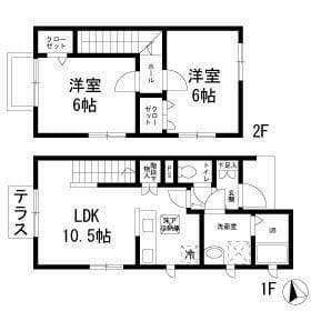 フォレスト永福 102 間取り図