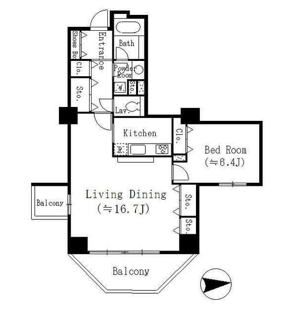 ドゥーエ東池袋 1103