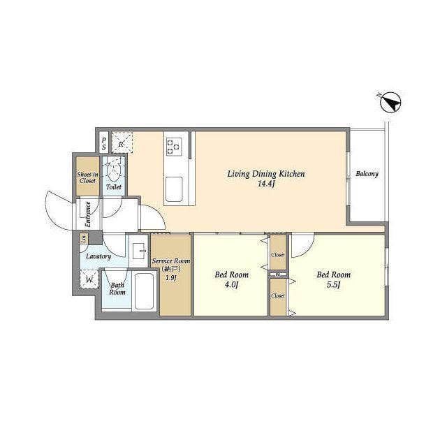 アジュールテラス目黒祐天寺 402