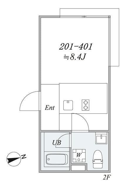 trias242 301 間取り図