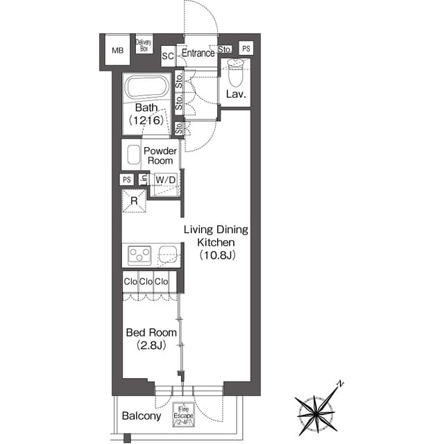 レフィールオーブ代々木 0305