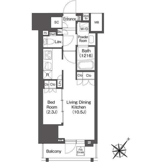 レフィールオーブ代々木 0902