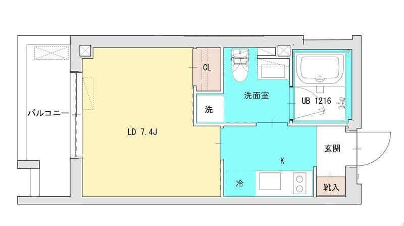 FOOTON桜新町(フートン桜新町) 205 間取り図