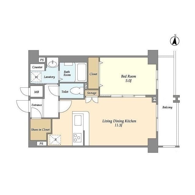 グランカミーユ江北 407