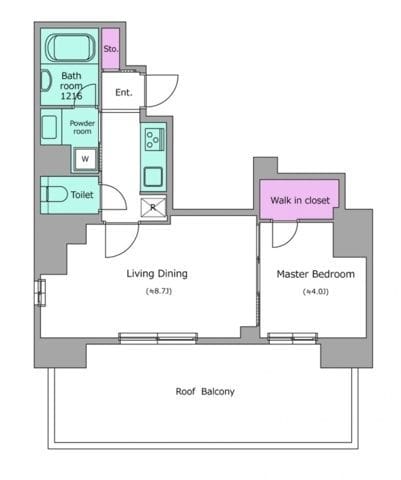 クロスレジデンス神田神保町 1301