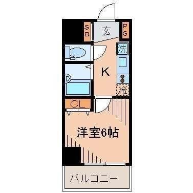 エムズエム 305 間取り図