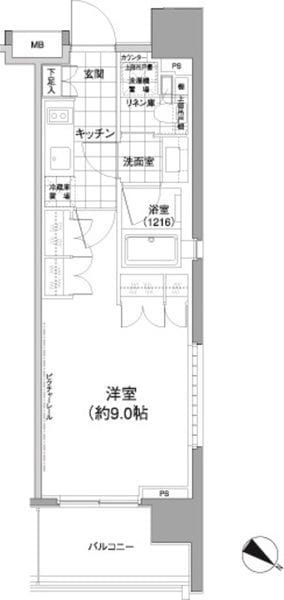 パークハビオ渋谷神山町 501
