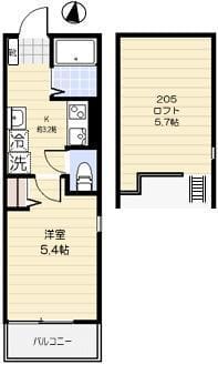 ベレッツァ中板橋 205