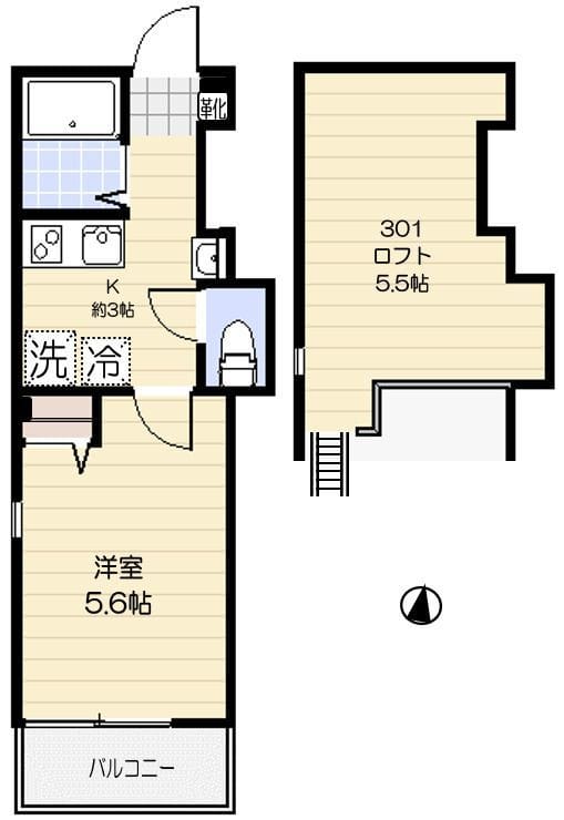 ベレッツァ中板橋 301